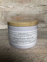 Load image into Gallery viewer, Honeydew Melon Soy Candle- 8oz
