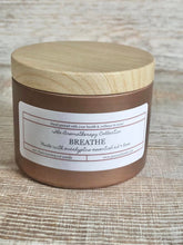 Load image into Gallery viewer, BREATHE aromatherapy soy candle (4oz)