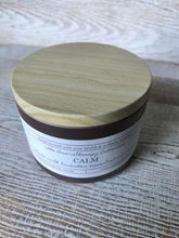 Load image into Gallery viewer, CALM aromatherapy soy candle (8oz)