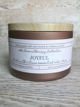 Load image into Gallery viewer, JOYFUL aromatherapy soy candle (8oz)
