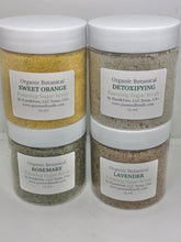 Load image into Gallery viewer, Uplifting Rosemary Foaming Sugar Scrub (4oz)