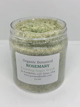 Load image into Gallery viewer, Uplifting Rosemary Foaming Sugar Scrub (4oz)