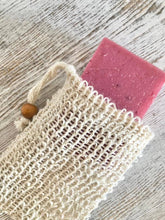 Load image into Gallery viewer, Natural Hemp Soap Saver Exfoliator