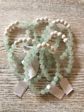 Load image into Gallery viewer, Green Aventurine Essential Oil Diffuser Bracelet