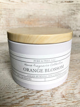 Load image into Gallery viewer, Orange Blossom 8oz soy candle
