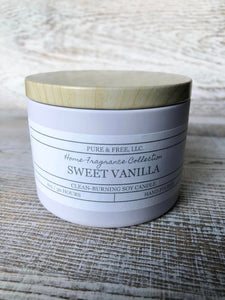 Sweet Vanilla Candle- 8oz